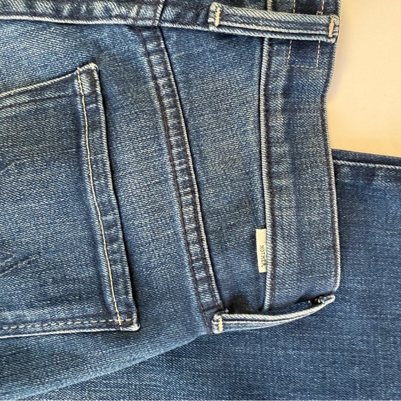 MOTHER The Rambler Zip Ankle Straight Leg Jean in High Tide size 24 - Picture 10 of 10